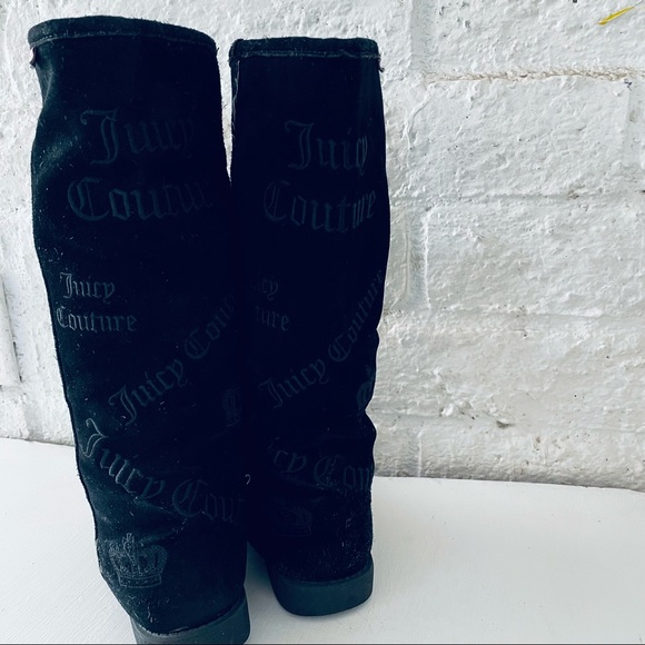 Juicy couture Women boots black size 7 - Picture 4 of 9
